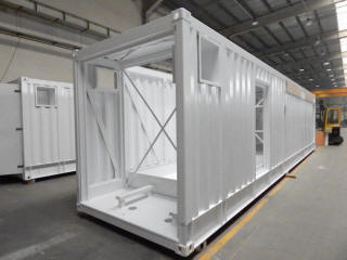 контейнерлер және модульдік ғимараттар